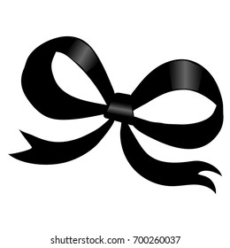 Black bow