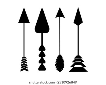 schwarzer Pfeil-Symbol, Vektor