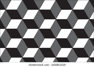 
Black box 3d.box illustration to vector