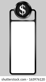 black box for any text with dollar sign
