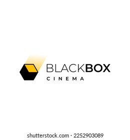 black box cinema logo design