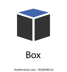 black box isolated on white