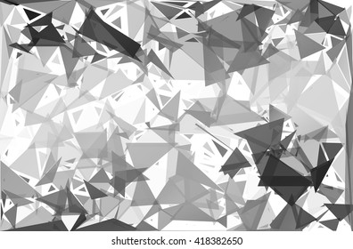 Black Break Mosaic Background, Creative Design Templates