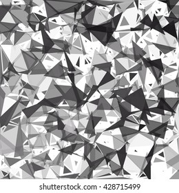 Black Break Mosaic Background, Creative Design Templates