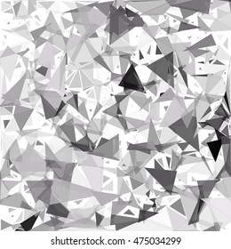 Black Break Mosaic Background, Creative Design Templates
