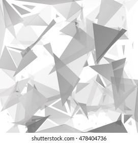 Black Break Mosaic Background, Creative Design Templates