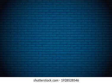 Black brick vector grunge wall for background