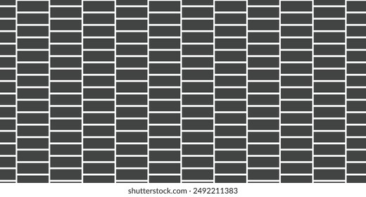 Black bricks pattern design vector illustration