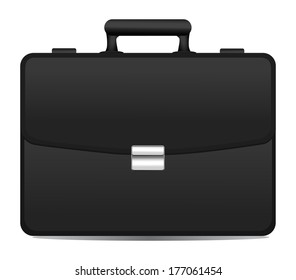black briefcase icon