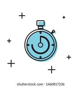 Black Briefcase icon isolated on white background. Business case sign. Business portfolio.  Vector Illustration