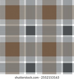 Black and brown lines plaid pattern