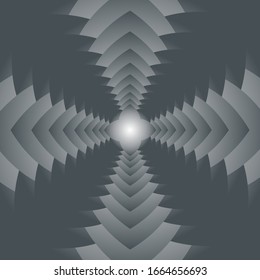 Black and brown pattern. Elegant Illustration graphic.