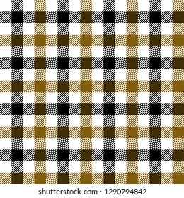 Black, Brown and White Lumberjack plaid seamless pattern.Texture from rhombus/squares for-plaid,tablecloths, clothes, shirts, dresses, paper, bedding, blankets and other textile products.