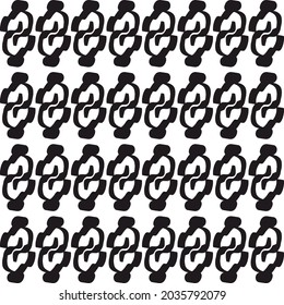 Black Brush Abstract background texture pattern design vector illustration.