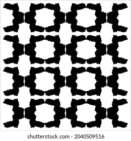 Black Brush Abstract background texture pattern design vector illustration.