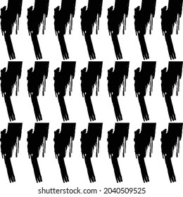 Pincel negro Resumen textura de fondo diseño ilustración vectorial de diseño.