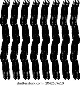 Pincel negro Resumen textura de fondo diseño ilustración vectorial de diseño.