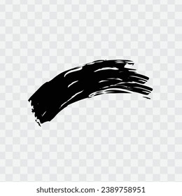 black brush simple design art.