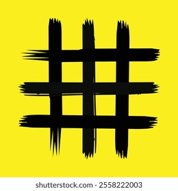 Black brush splashes set. Vector set black paint brush stroke. Text boxes for banner background. Vector brush strock, grunge black paint stripe Text boxes for banner. Paint grunge brushstrokes