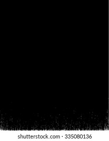 black brush stroke element on white background 