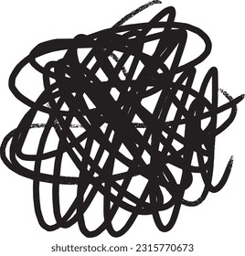 black brush stroke on white background for wallpaper design and decoration design