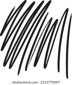 black brush stroke on white background for wallpaper design and decoration design