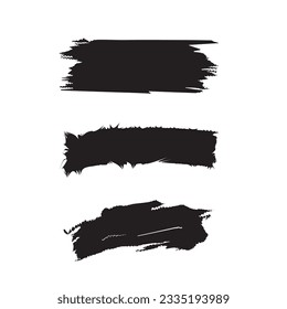 black brush stroke , Paint Brush Stroke effect