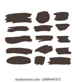 Black Brush Stroke, Paint Brush Stroke, Grunge Element