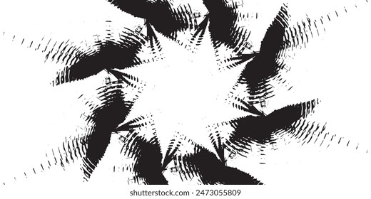 Black brush stroke set isolated on background. Paint brush stroke vector for ink paint, grunge design element, dirt banner, watercolor design,