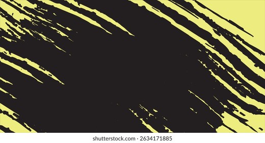 Black brush stroke set isolated on background. Paint brush stroke vector for ink paint, grunge design element, dirt banner, watercolor design, dirty texture. Trendy brush stroke, vector illustration