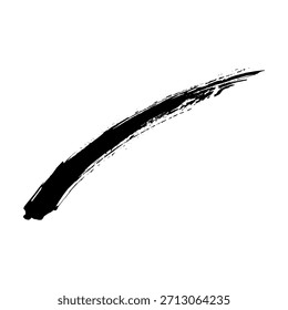 Trazos de pincel negro y blobs para usar en fondos de texto