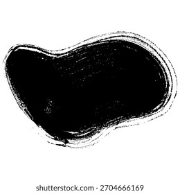 traçados de pincel preto criados manualmente para planos de fundo estilo grunge