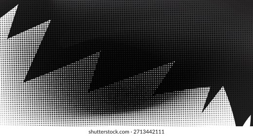 Pinceladas y puntos negros. Pinceladas creativas aisladas sobre un fondo blanco, dibujo a mano alzada. Trazos desiguales con bordes irregulares. Ilustración vectorial.