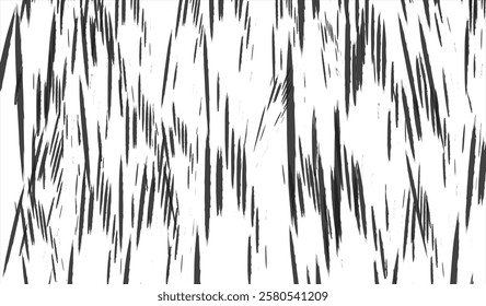 Black Brush strokes isolated on white background. Brush strokes line background. Vector brush stroke texture.