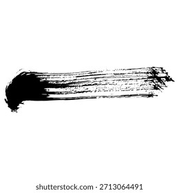black brush strokes that add texture to designs