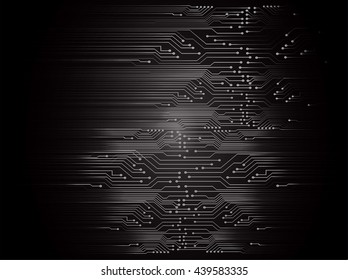 black bstract hi speed internet technology background illustration. vector