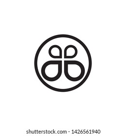 black Business Finance Logo template vector icon design