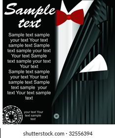 black business style poster
