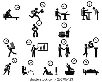 6,381 Stick Men Time Images, Stock Photos & Vectors 