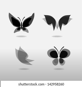 Black butterfly