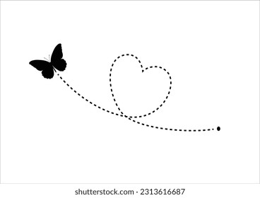 black butterfly hand drawn design vector ROUTE
