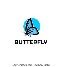 Black butterfly vector black white illustration suitable for all industries.