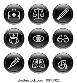 Black button for icon 13