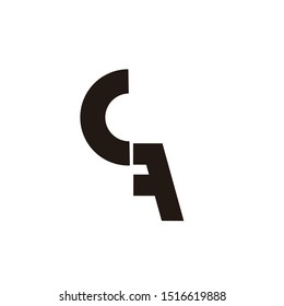black CA logo vector design