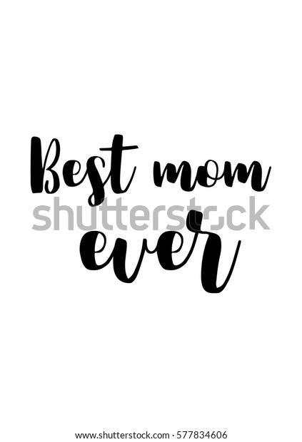 Download Black Calligraphy Inscription Mothers Day Quote Stock ...