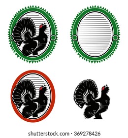 black capercaillie  mascot