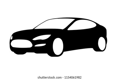 black Car electric icon