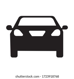 Black car icon design vector