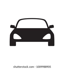 black car icon- vector illustration