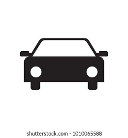 black car icon- vector illustration
